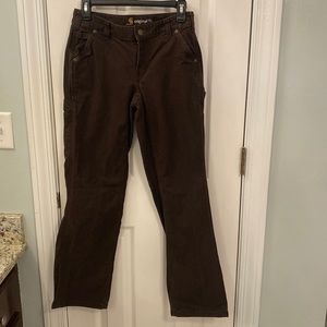 Carhartt Women’s work pants, Size 2 Regular.